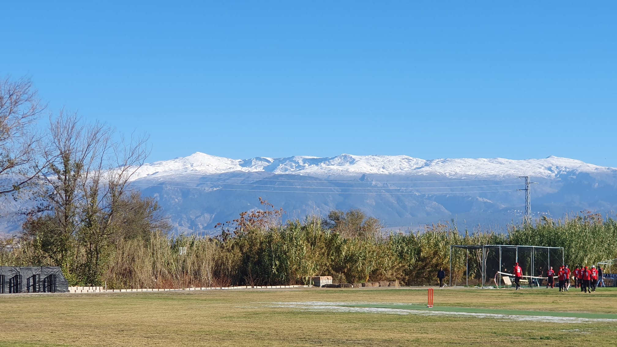 The Granada Oval in the Middle of the Sierra Nevada Mountains